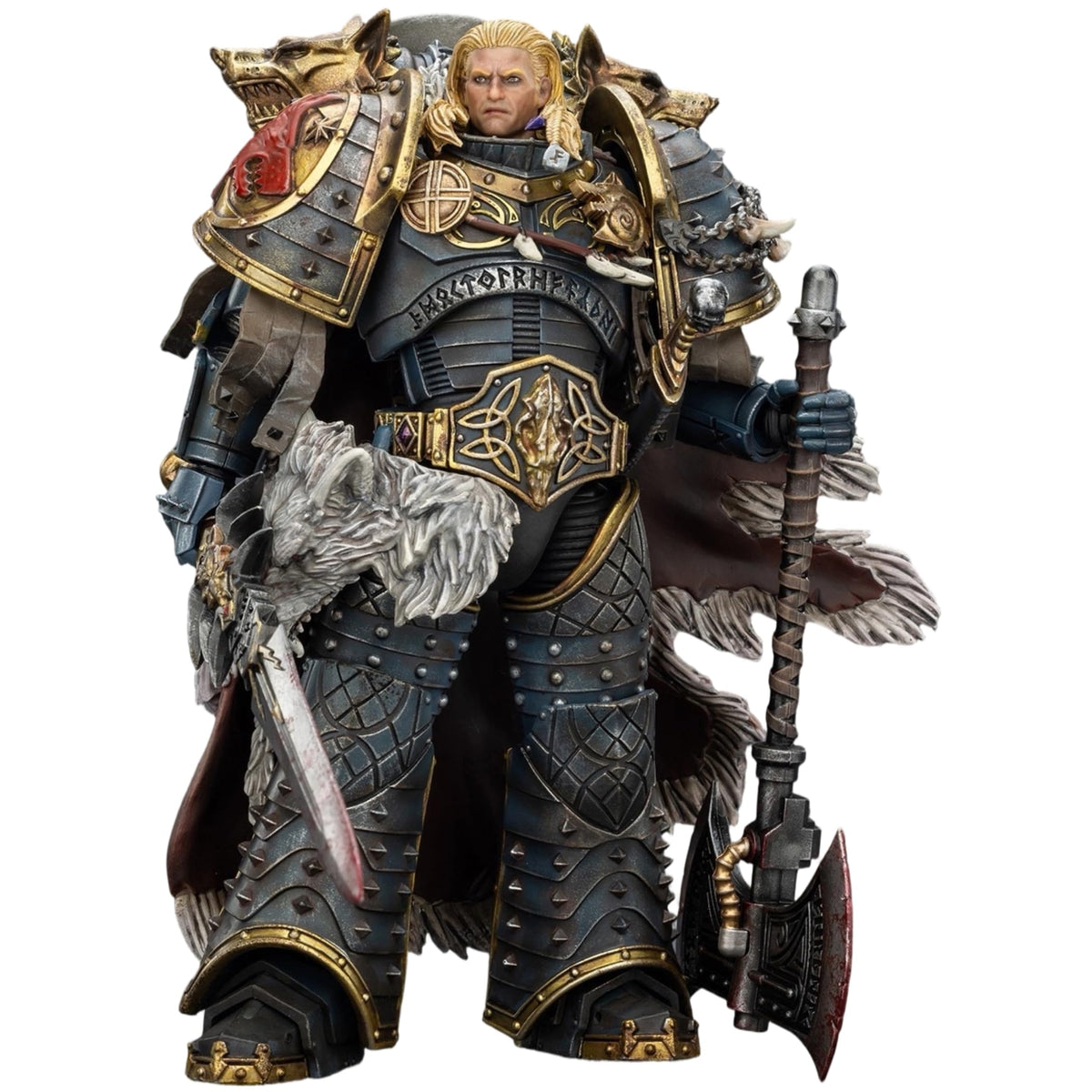 JOYTOY Collector's Edition Sanguinius Warhammer 40K 1/18 Action Figures Blood Angels Sanguinius Primarch of the IXth Legion Collector's Edition Birthday Gifts Collectible Model Warhammer Miniatures