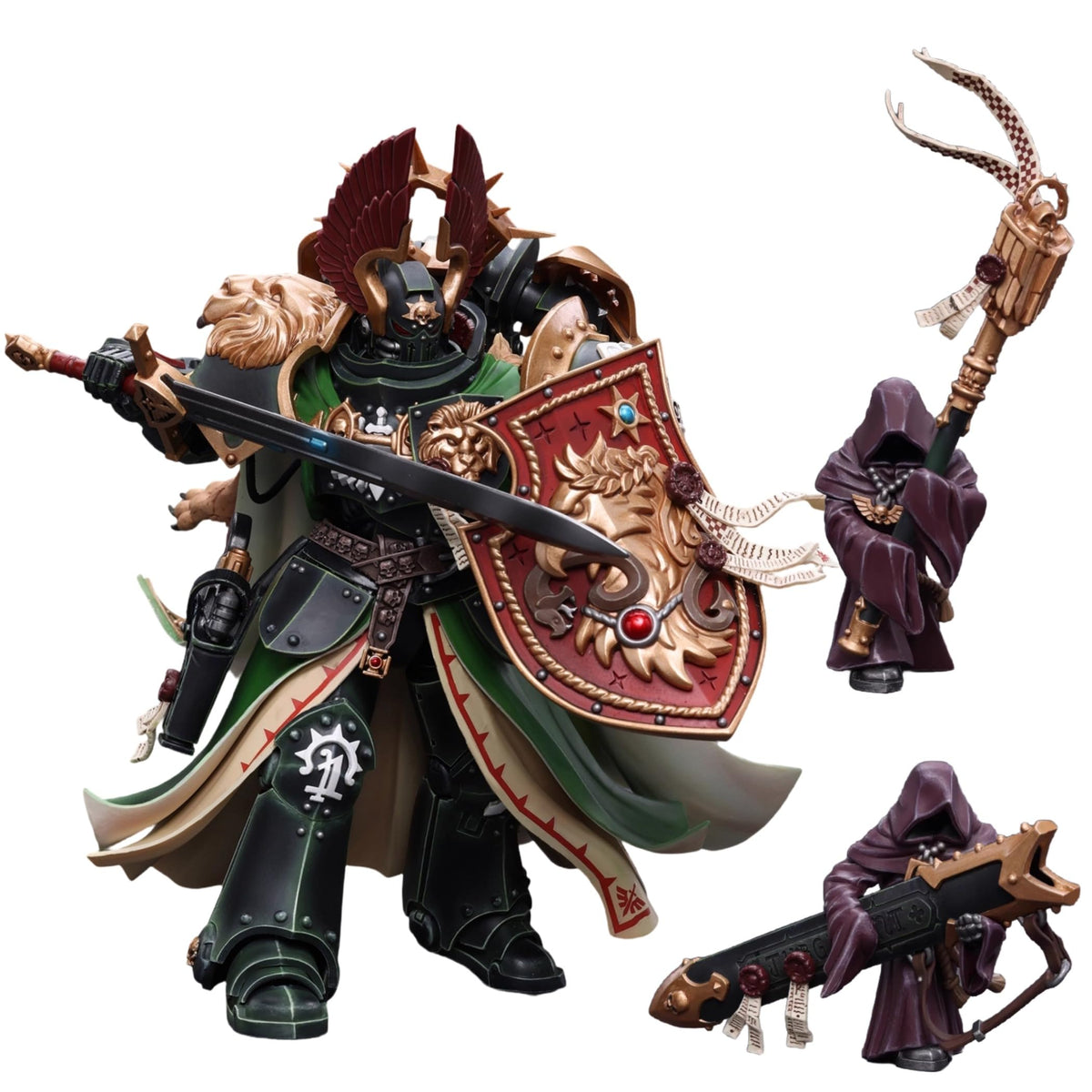 JOYTOY Collector's Edition Sanguinius Warhammer 40K 1/18 Action Figures Blood Angels Sanguinius Primarch of the IXth Legion Collector's Edition Birthday Gifts Collectible Model Warhammer Miniatures