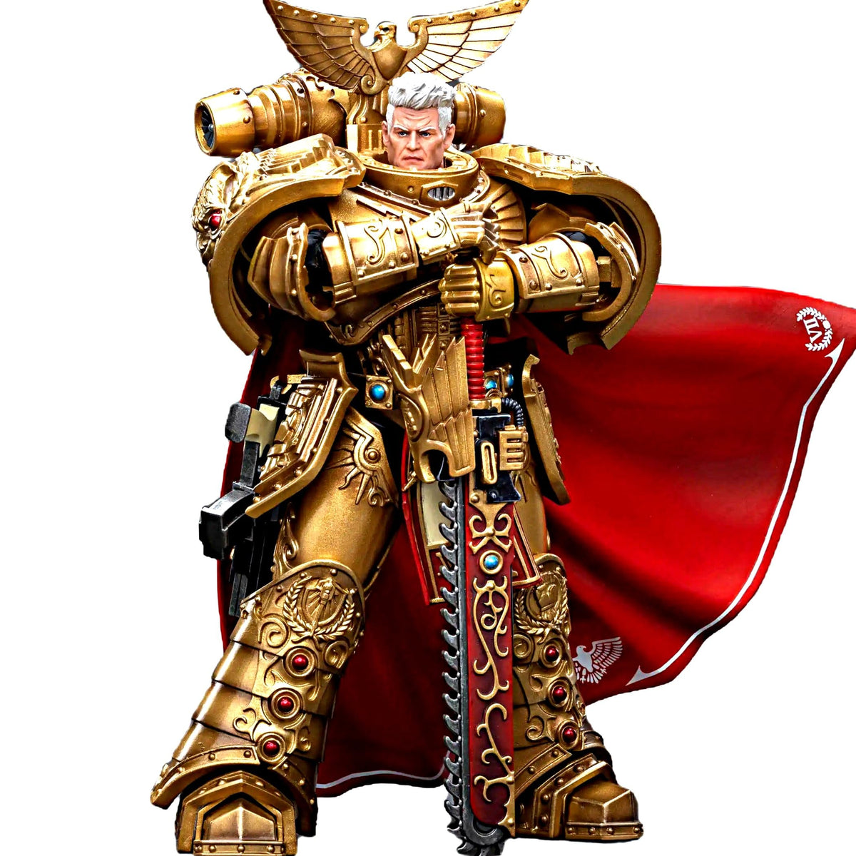 JOYTOY Collector's Edition Sanguinius Warhammer 40K 1/18 Action Figures Blood Angels Sanguinius Primarch of the IXth Legion Collector's Edition Birthday Gifts Collectible Model Warhammer Miniatures
