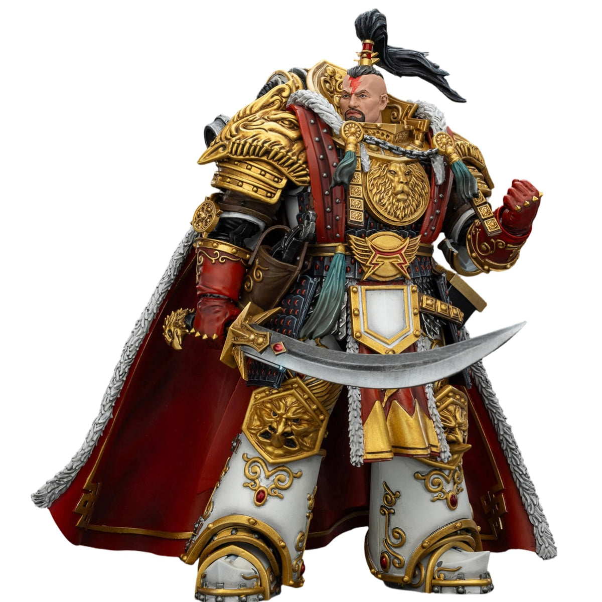 JOYTOY Collector's Edition Sanguinius Warhammer 40K 1/18 Action Figures Blood Angels Sanguinius Primarch of the IXth Legion Collector's Edition Birthday Gifts Collectible Model Warhammer Miniatures