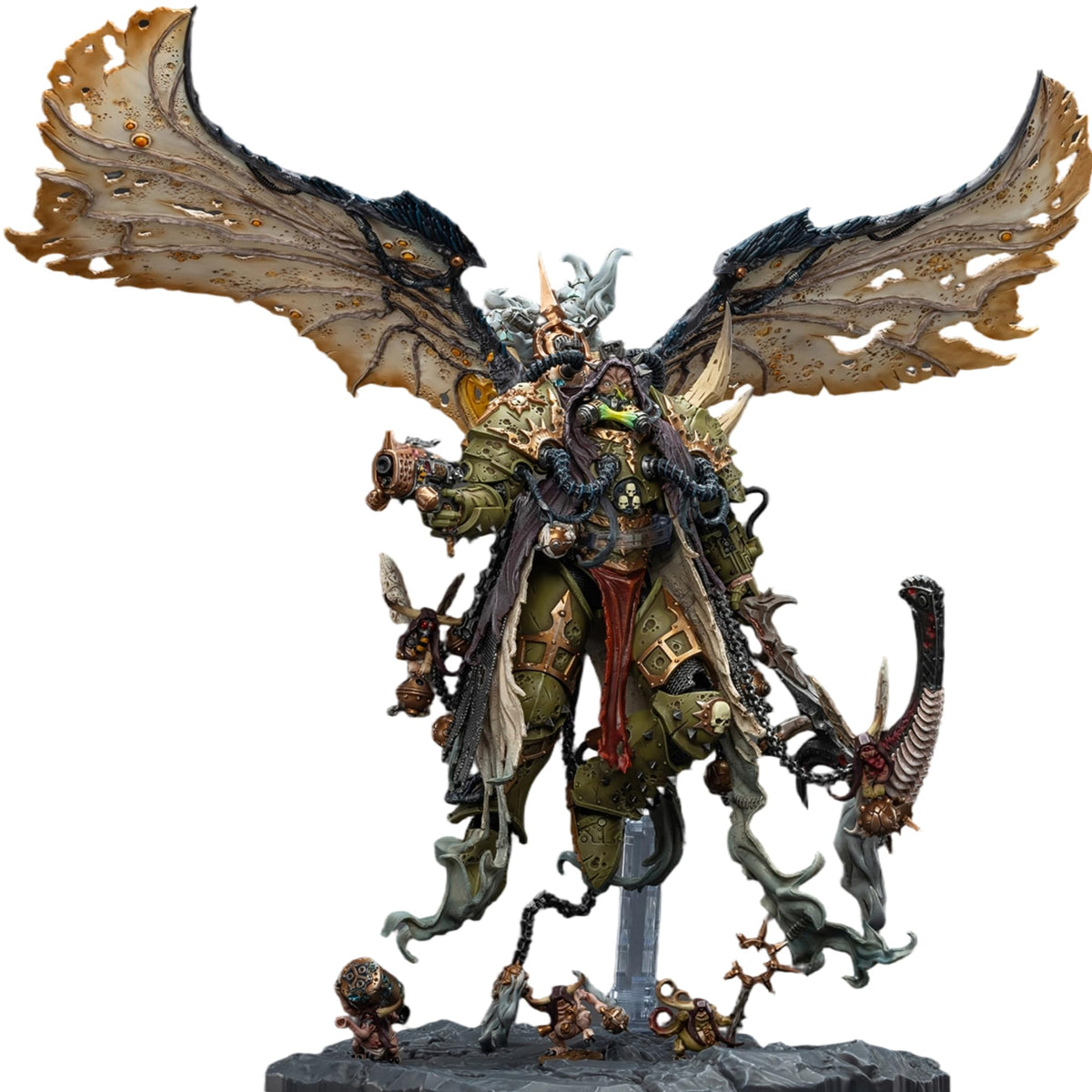 JOYTOY Collector's Edition Sanguinius Warhammer 40K 1/18 Action Figures Blood Angels Sanguinius Primarch of the IXth Legion Collector's Edition Birthday Gifts Collectible Model Warhammer Miniatures