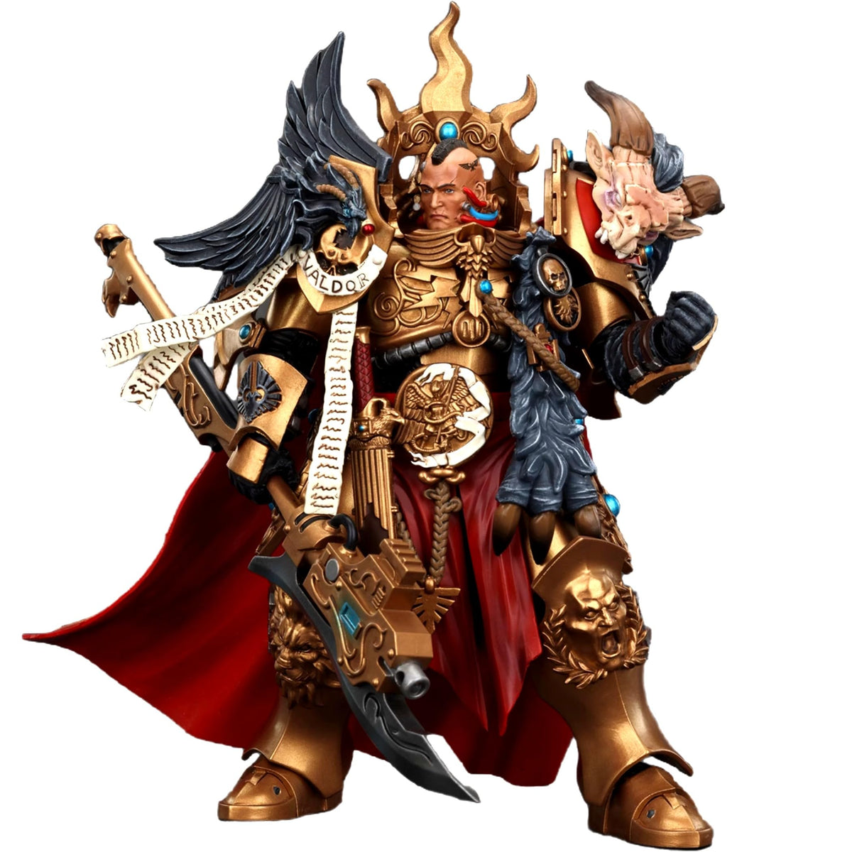 JOYTOY Collector's Edition Sanguinius Warhammer 40K 1/18 Action Figures Blood Angels Sanguinius Primarch of the IXth Legion Collector's Edition Birthday Gifts Collectible Model Warhammer Miniatures