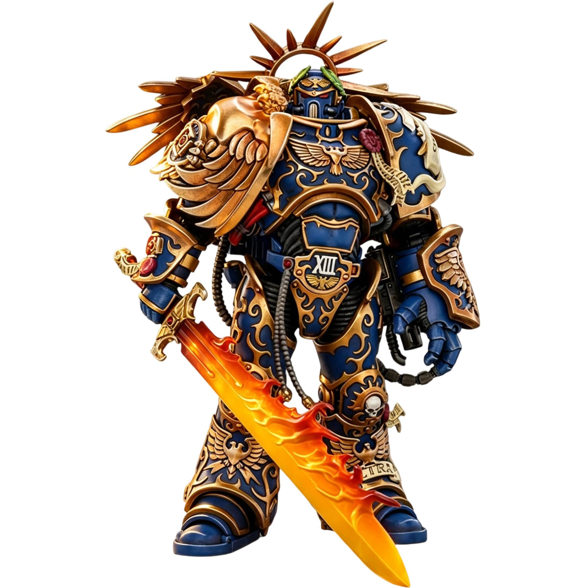 JOYTOY Collector's Edition Sanguinius Warhammer 40K 1/18 Action Figures Blood Angels Sanguinius Primarch of the IXth Legion Collector's Edition Birthday Gifts Collectible Model Warhammer Miniatures