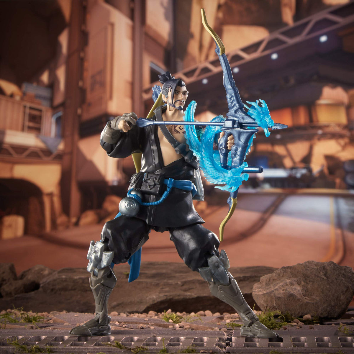 Hasbro Toys Overwatch Ultimates Series Hanzo and Genji Dual Pack 6-Inch-Scale Collectible Action Figures with Accessories - Blizzard Video Game Characters
