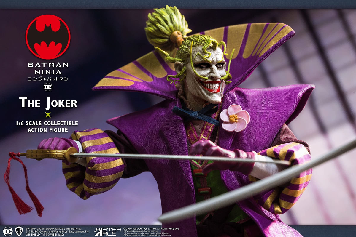 Star Ace Toys Batman Ninja: The Joker (Special Version) 1:6 Scale Collectible Action Figure, Multicolor