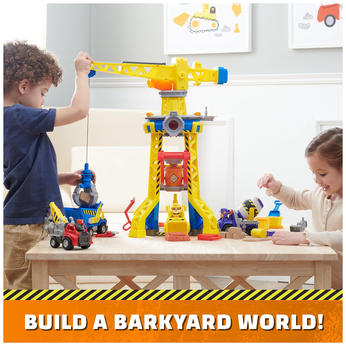 Ruben & Compagnie - Brico Park - Interactive Construction Crane
