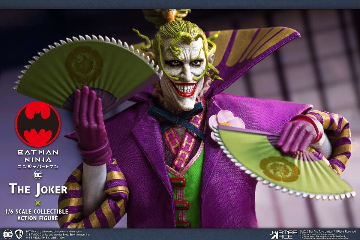 Star Ace Toys Batman Ninja: The Joker (Special Version) 1:6 Scale Collectible Action Figure, Multicolor